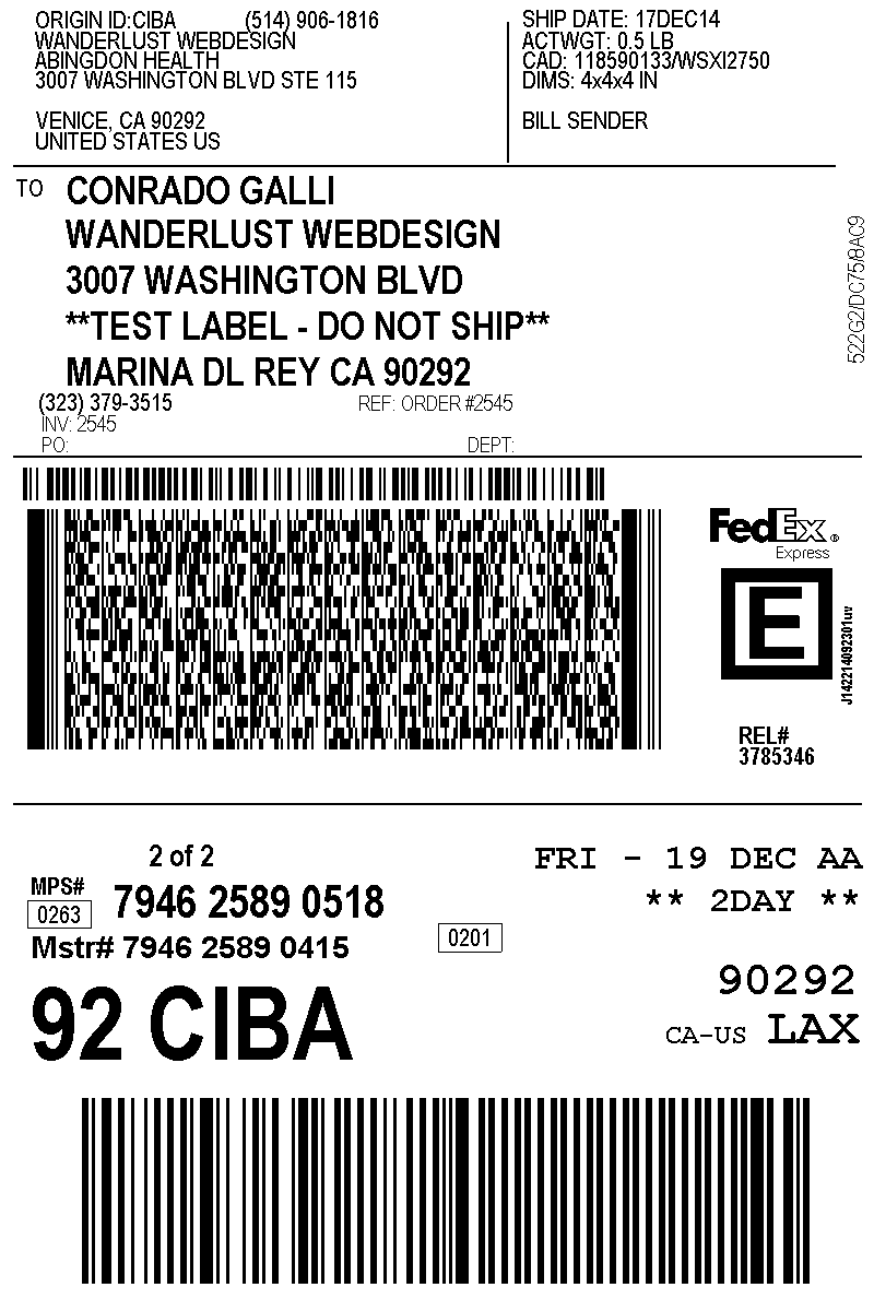 Print USPS, FedEx, UPS Shipping Labels via WooCommerce v4.0 ARRIVED